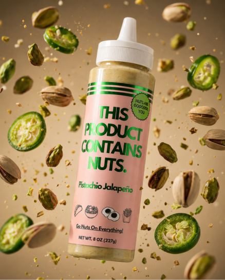 Pistachio Jalapeno Cream