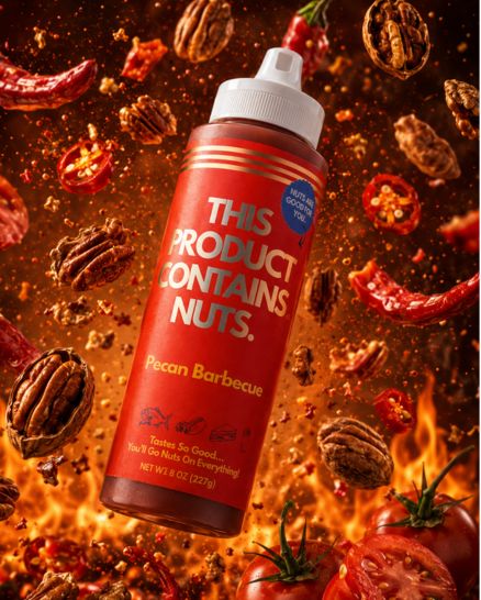 Pecan Barbecue (Spicy)